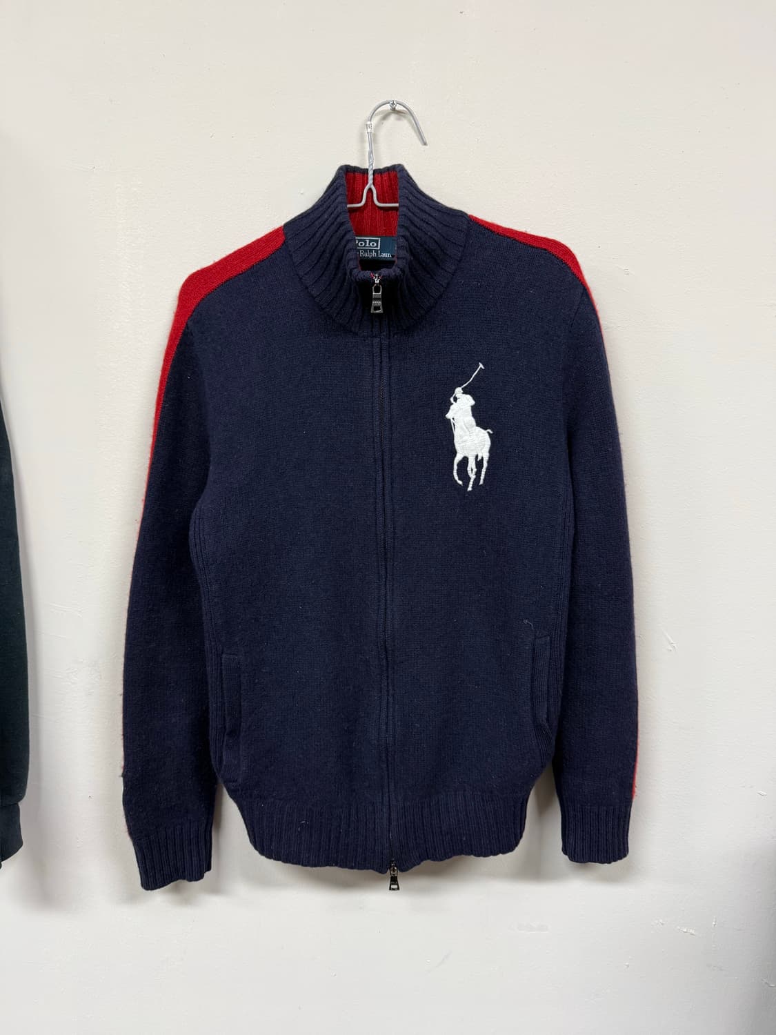 폴로 빅포니 영국 니트집업 M 상품이미지1