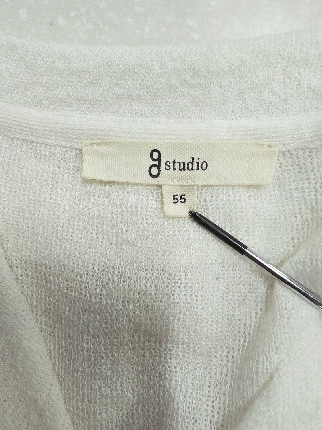 g studio 화이트 카디건 자켓55 상품이미지7