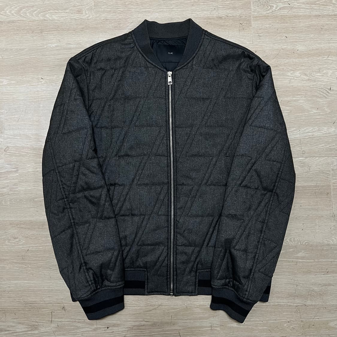 PLAC 플랙 블루종 퀼팅자켓 점퍼 [차콜] L/100 상품이미지1
