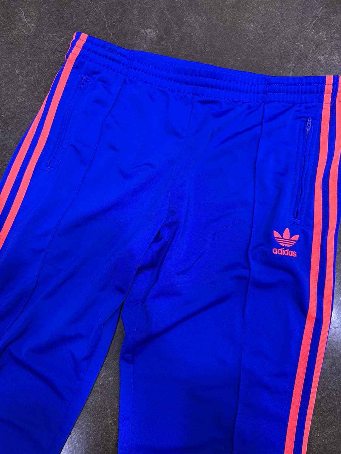 아디다스 파이어버드 트랙팬츠 블루 핑크 100 상품이미지3