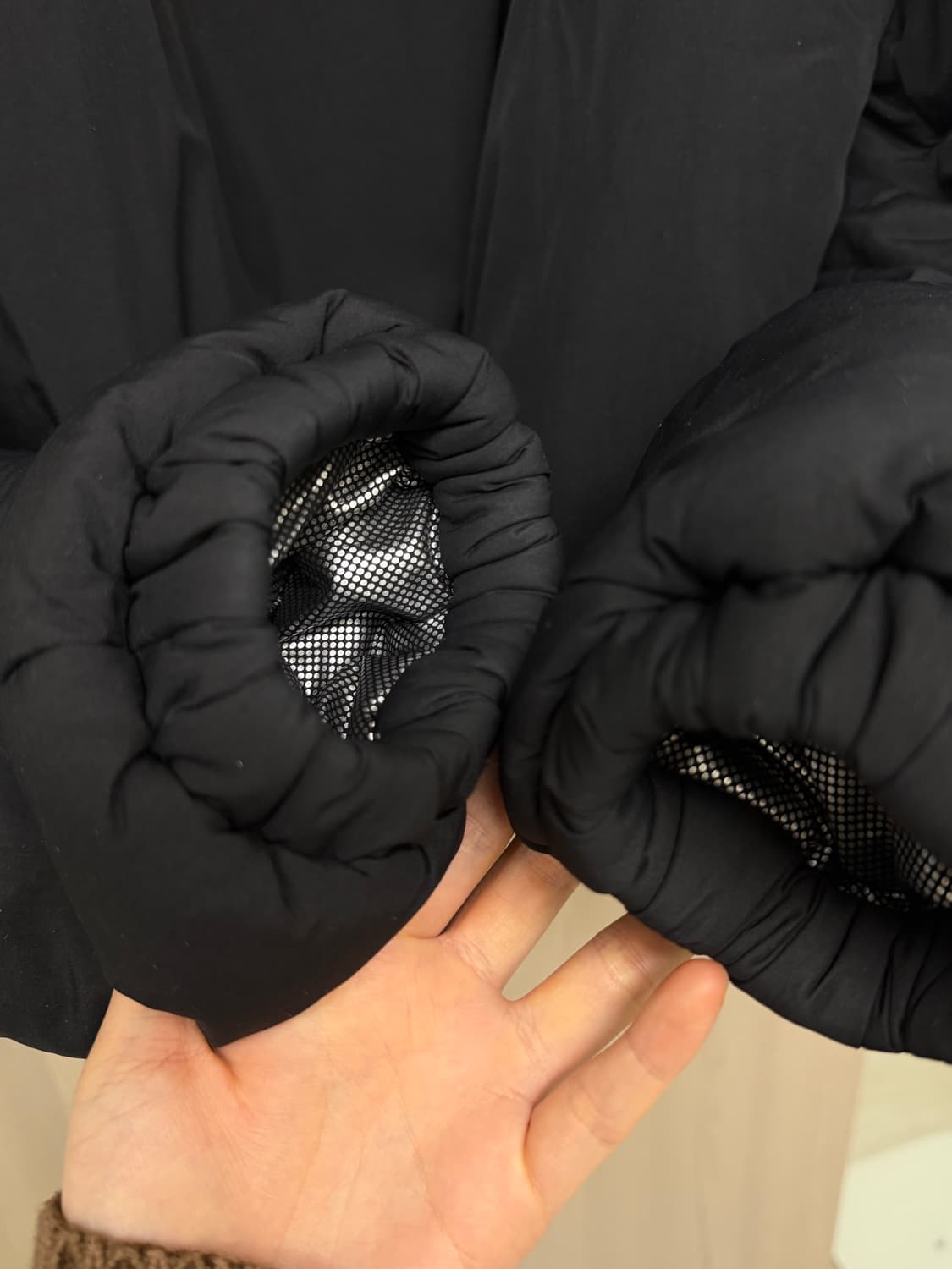 인앤양하모니 니코 패디드 자켓 블랙 상품이미지5