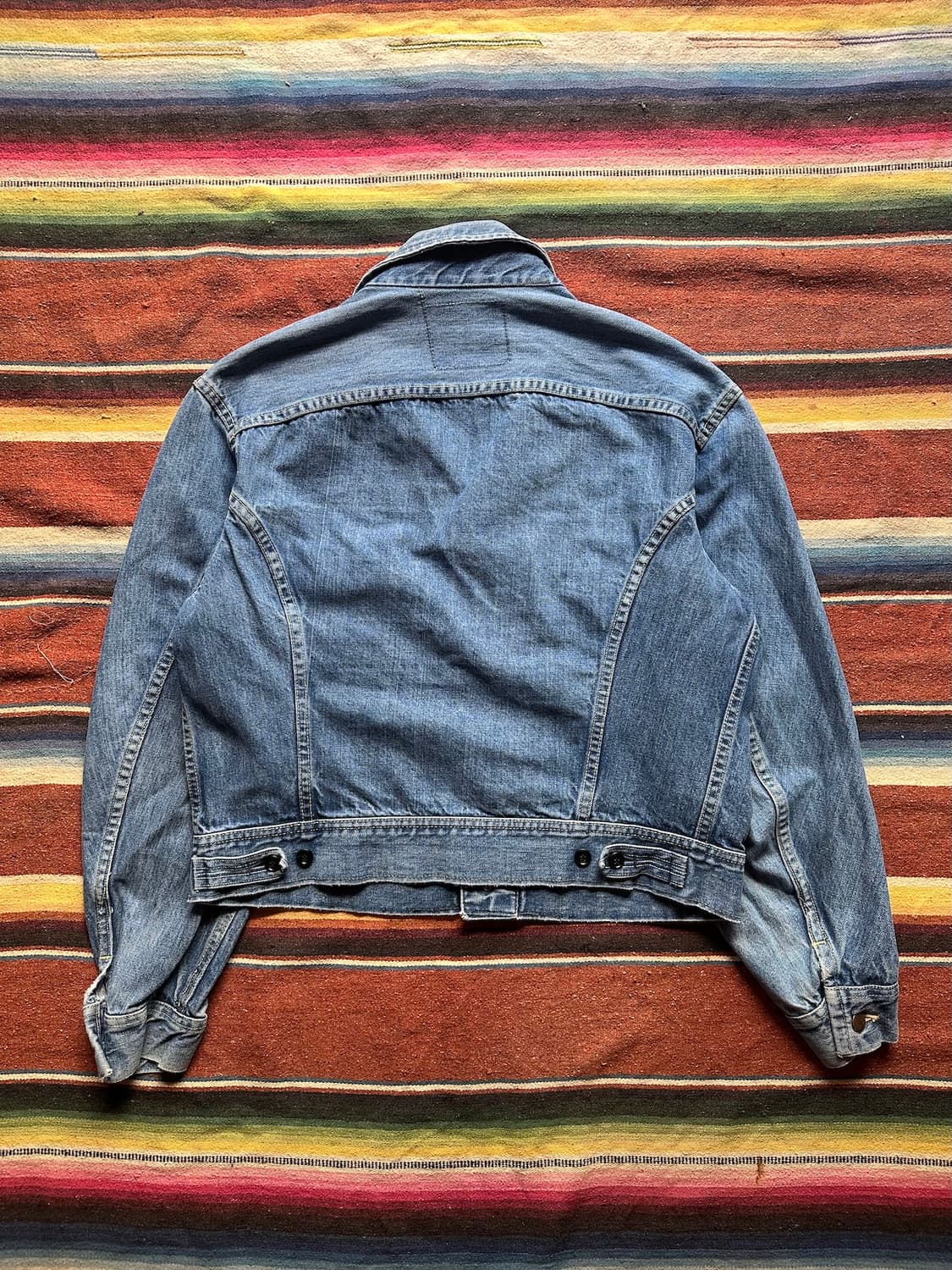 60s USA Cooperking Western Denim Jacket 상품이미지5