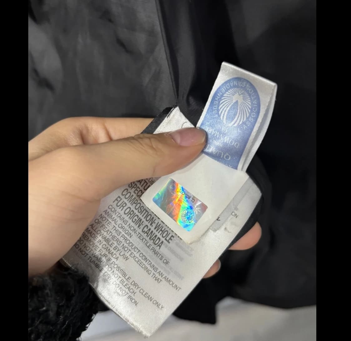 캐나다구스 블랙 패딩 ~55반 상품이미지7