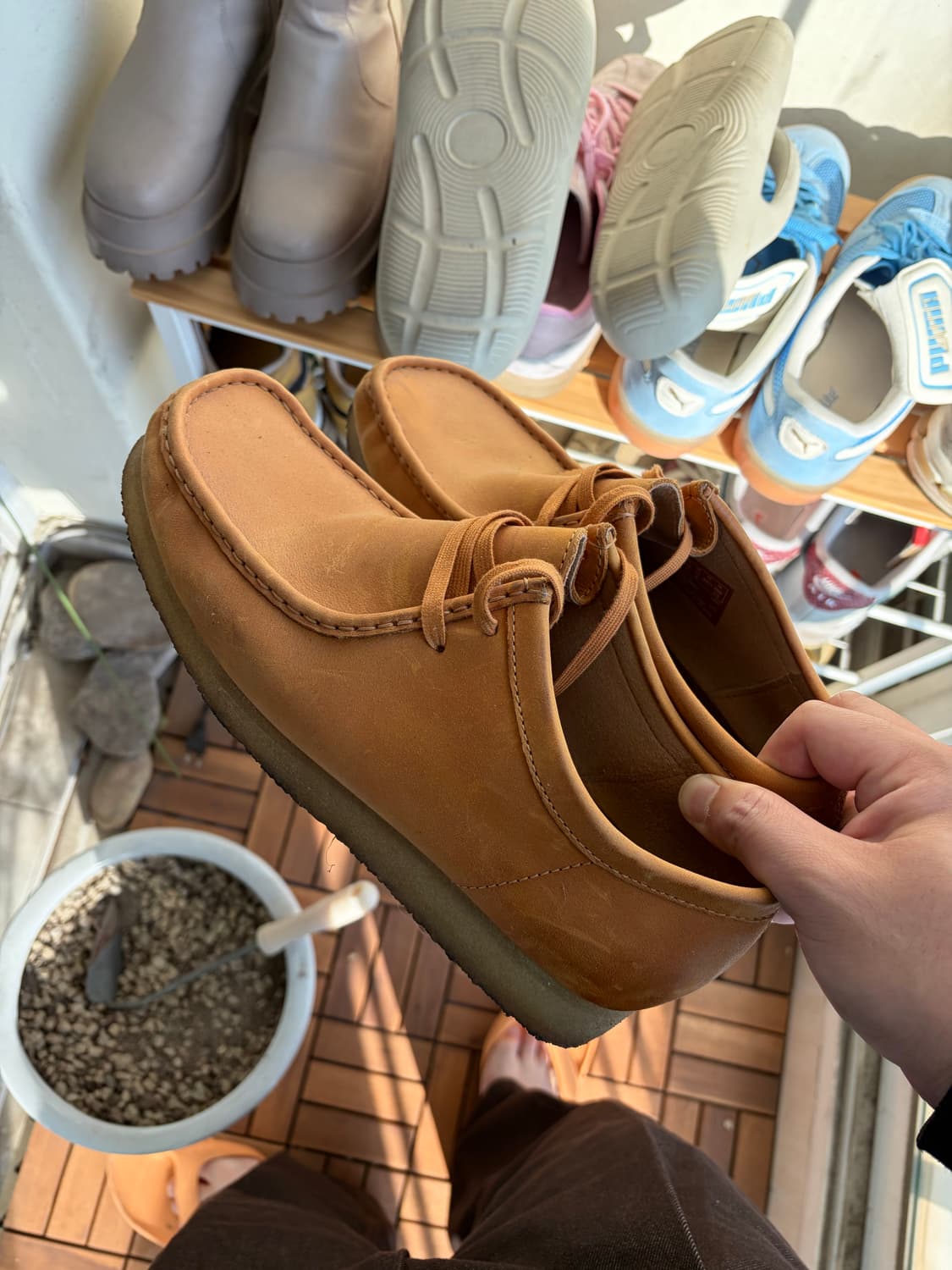 클락스 왈라비 브라운 290 상품이미지3