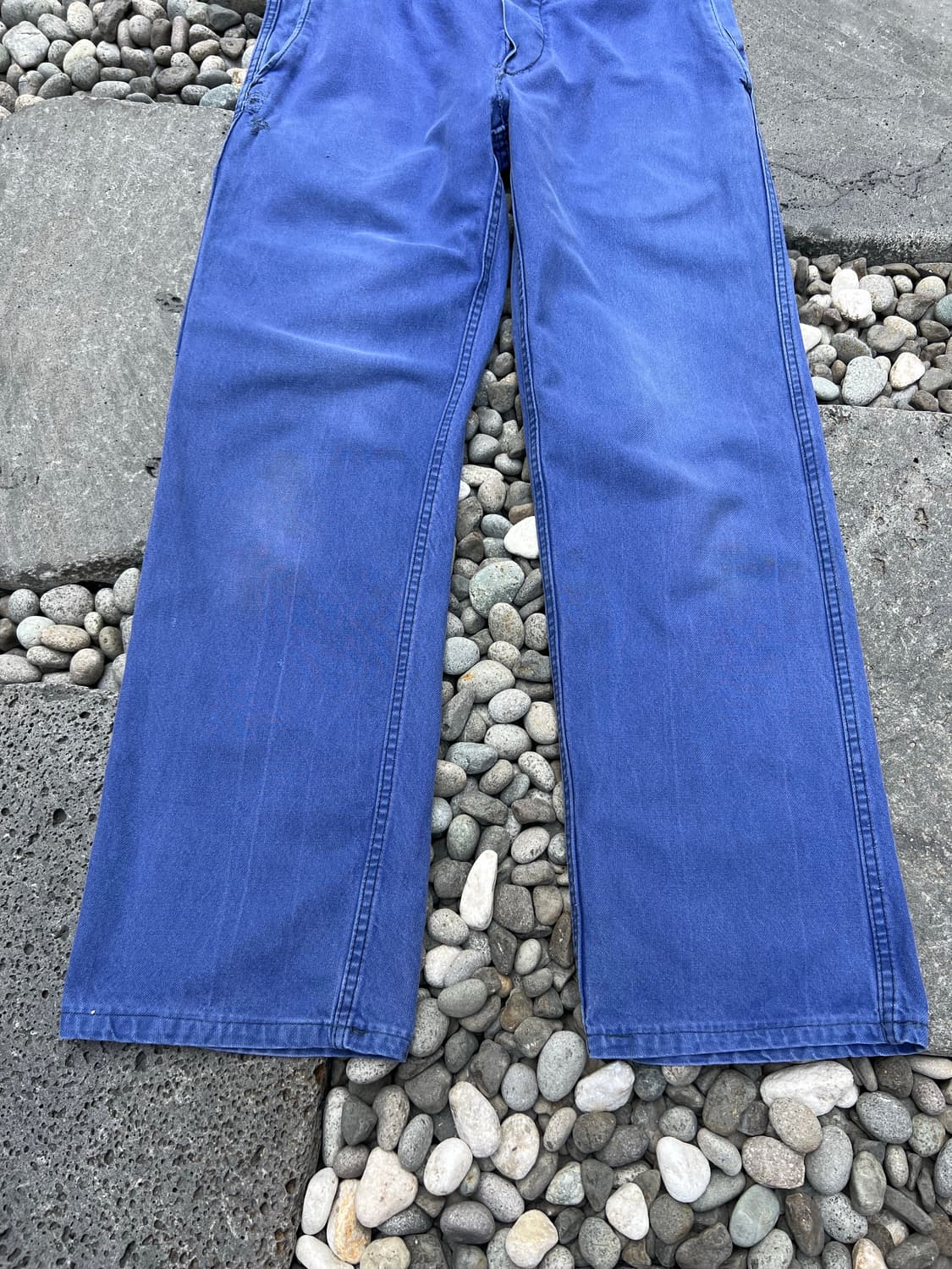 (32인치)OLD VINTAGE WASHING BLUE 프렌치워크팬츠 상품이미지7
