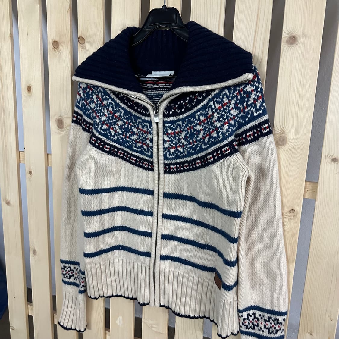 (M) 피크퍼포먼스 노르딕 니트 스웨터 집업 상품이미지2