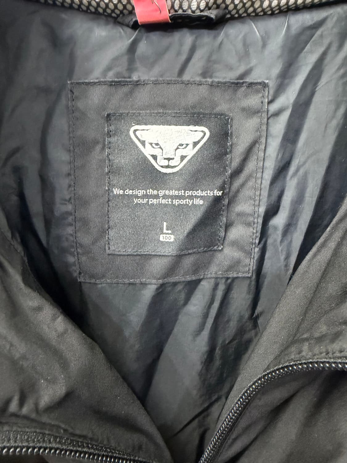 정품) 다이나핏 남성 블랙 롱패딩 L 상품이미지7