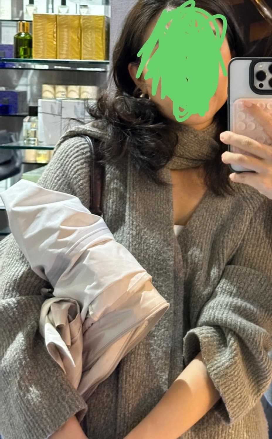 KLEY 회색 스웨터 상품이미지1