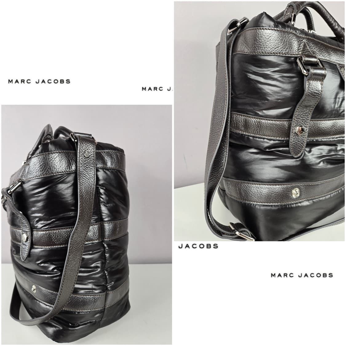 마크제이콥스 패딩백 나일론 패딩 백 가방 정품 블랙 상품이미지6