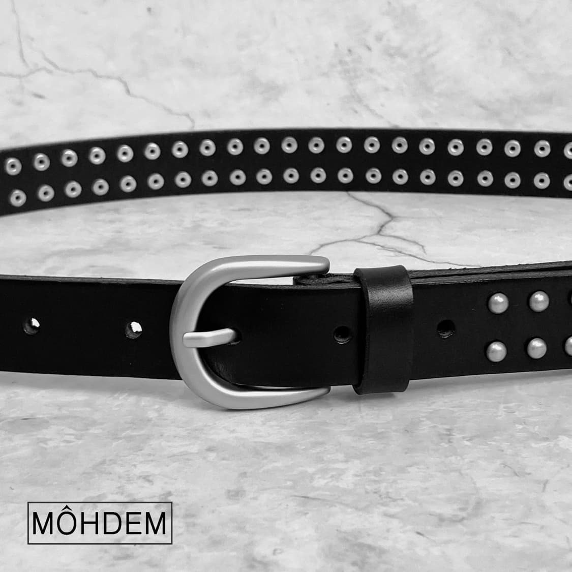 (Unisex) 더블 찡 이태리소가죽 벨트 상품이미지2