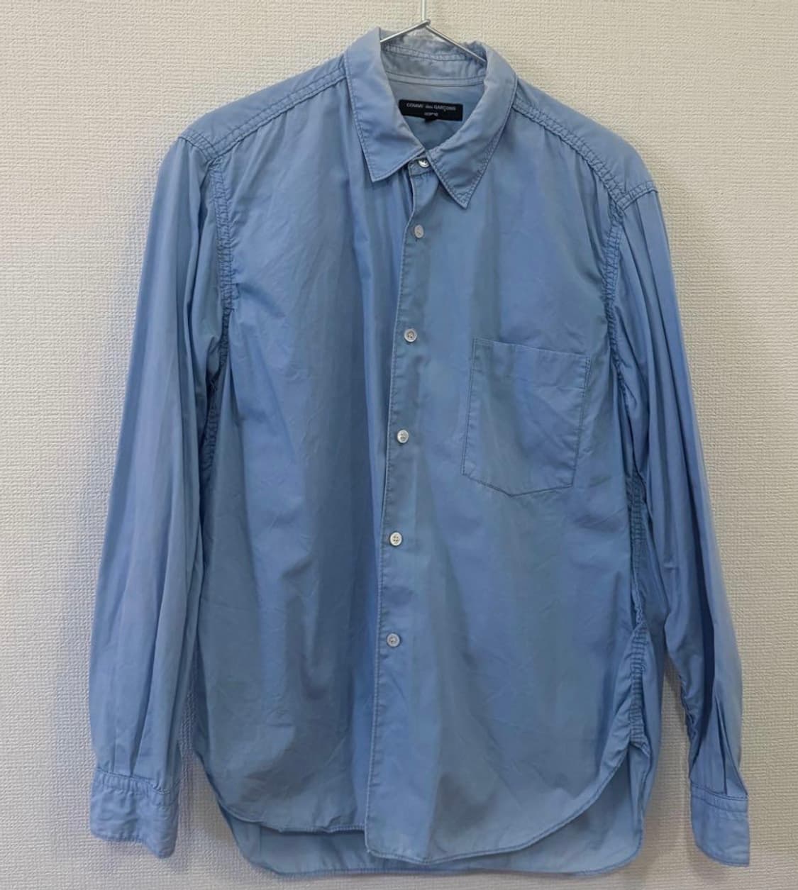 꼼데가르송 옴므 주름가공 셔츠 상품이미지2