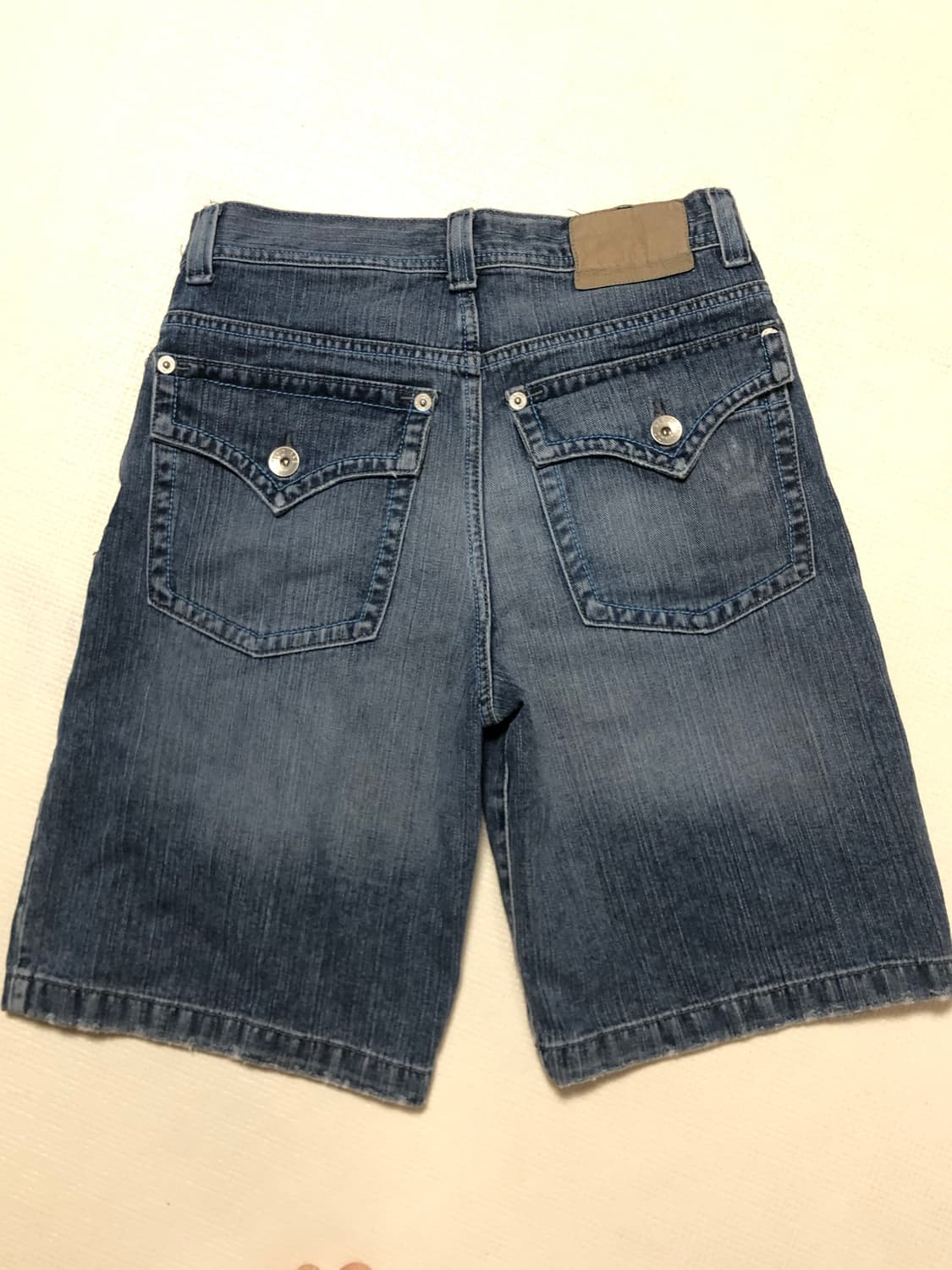 빈티지 데님 빅 포켓 버뮤다 팬츠 상품이미지10