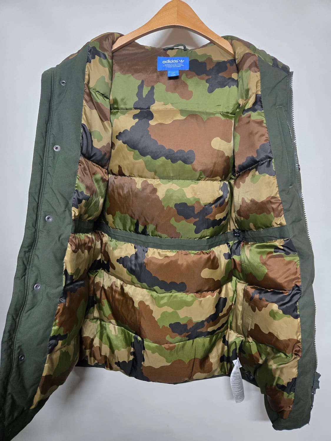 아디다스 올리브 다운 야상  파카 085 상품이미지3