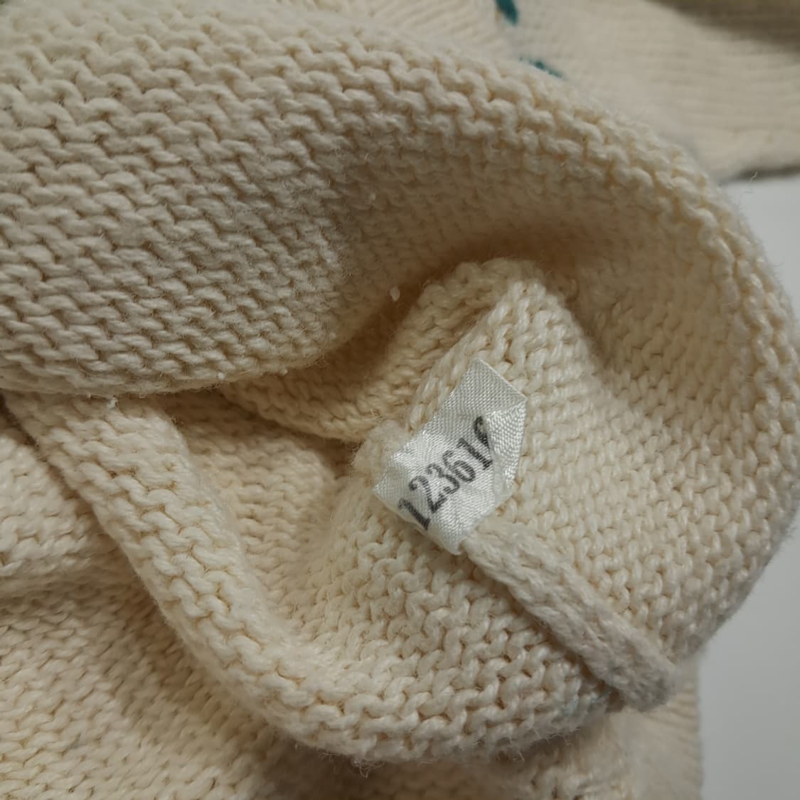 CL149 S 엘엘빈 라미혼방 자수 니트 상품이미지5