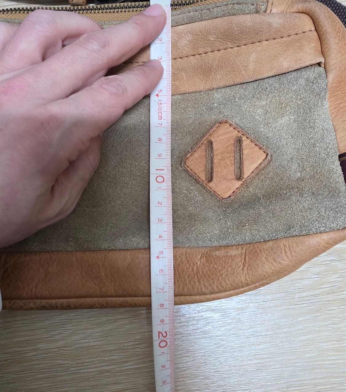 MR.OLIVE 가죽 스웨이드 힙색 상품이미지7