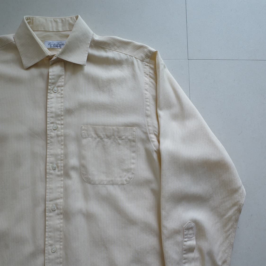 90s 브룩스브라더스 MADE IN USA 빈티지 스트라이프 셔츠 상품이미지3