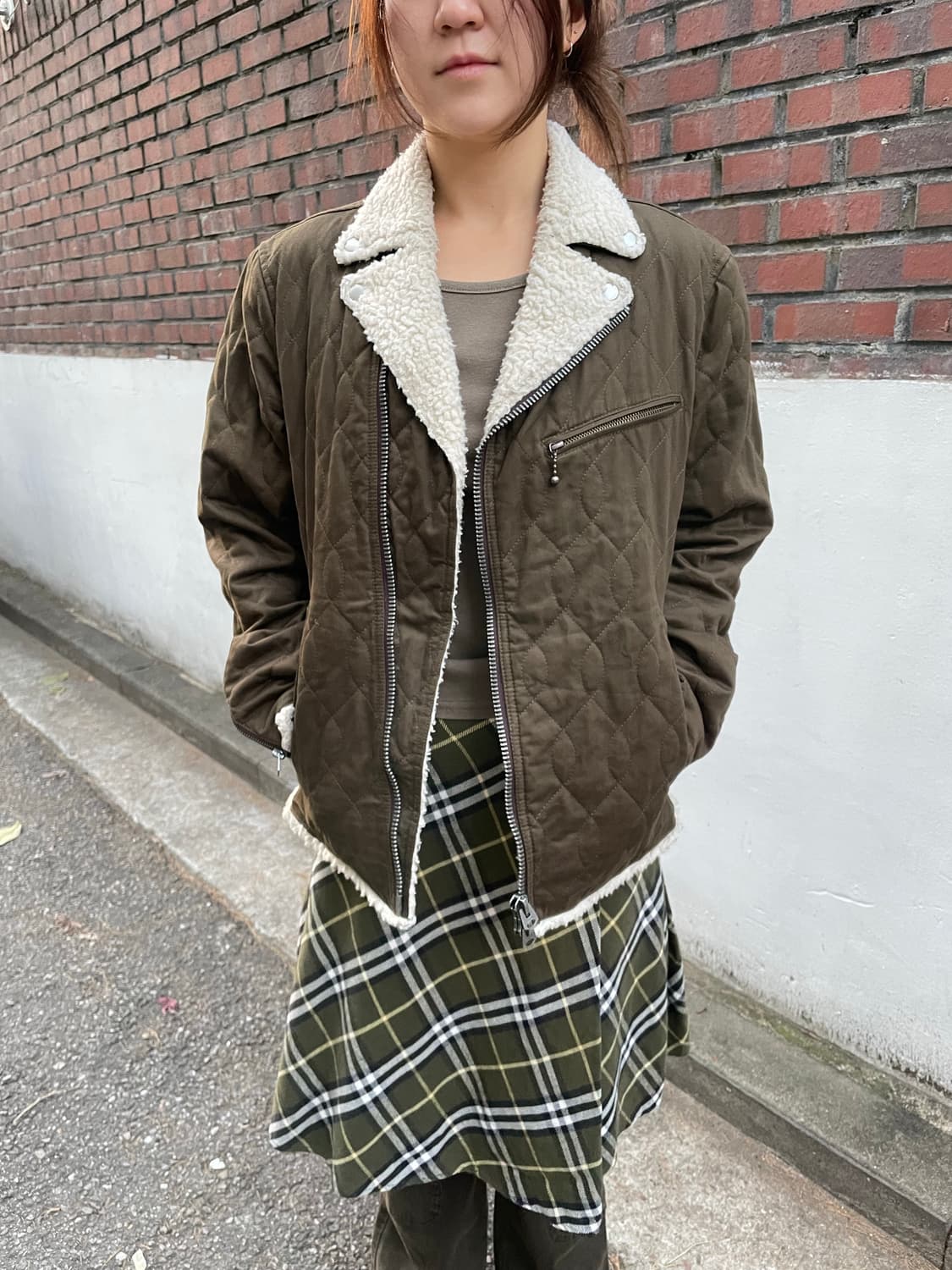 BEAMS quilting rider jacket 상품이미지2
