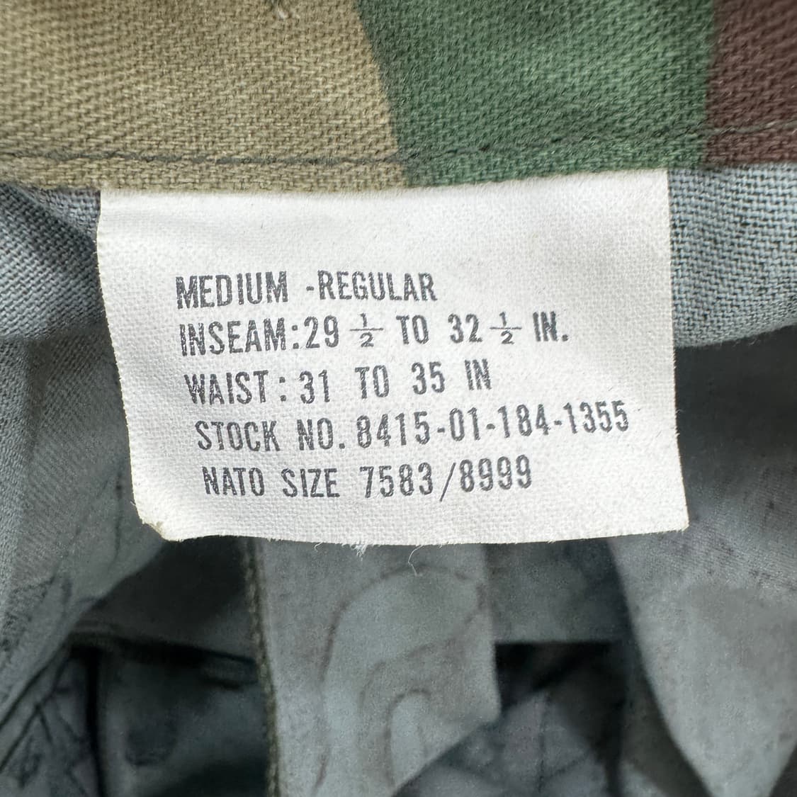 M~L 미군 우드랜드 BDU 카모 카고 바지 팬츠 상품이미지6