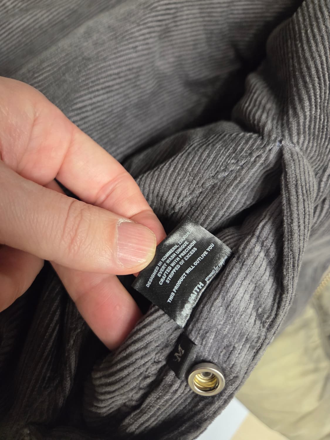 NOFAITHSTUDIOS 리버서블 크롭 봄버 상품이미지6