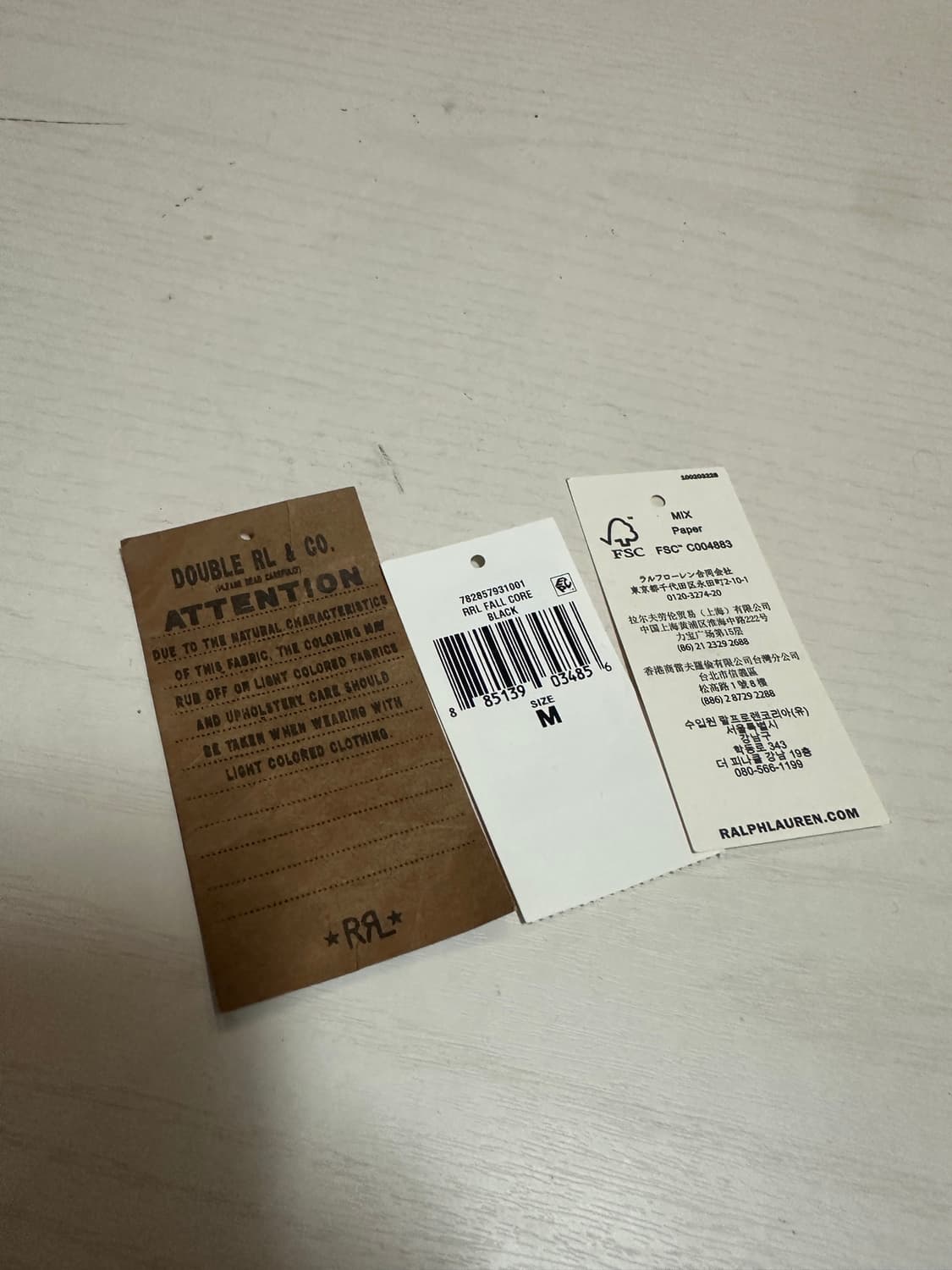 [M] RRL lot271 흑청 멕시코산 상품이미지4