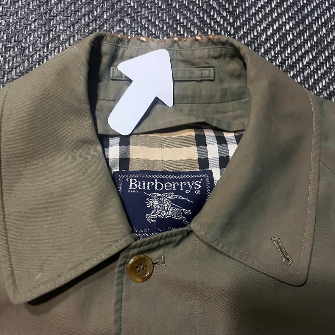 BURBERRYS 버버리 개버딘 트렌치 코트 상품이미지9