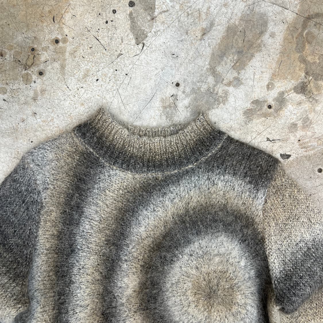 그라데이션 모헤어 니트 상품이미지4