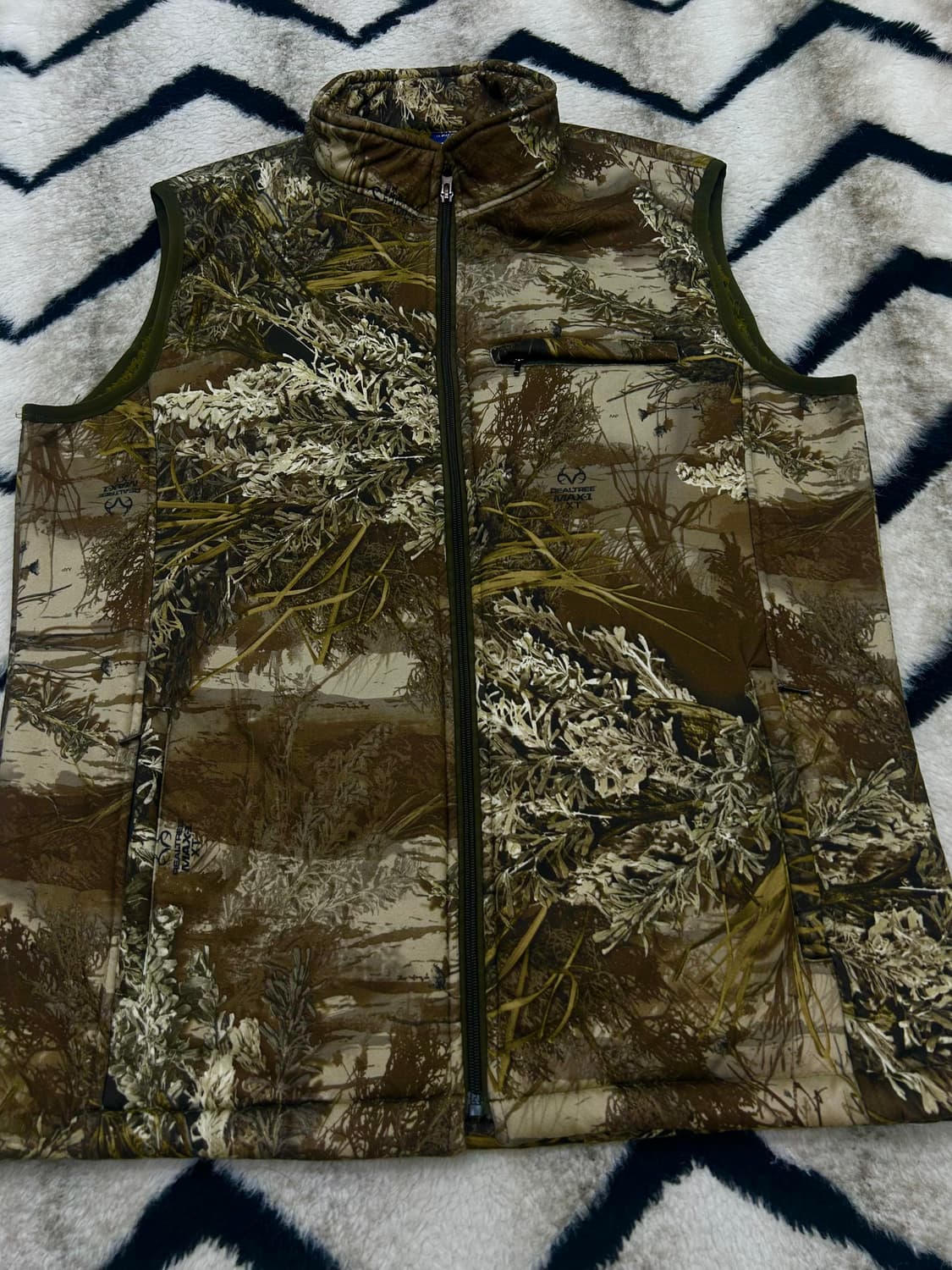 [2XL]리얼트리 Max-1 베스트/양털기모/카키 상품이미지2