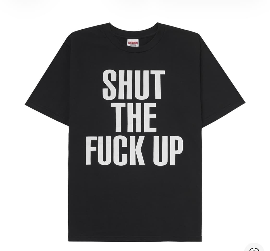 슈프림 넘버나인 티셔츠 블랙 L 상품이미지1