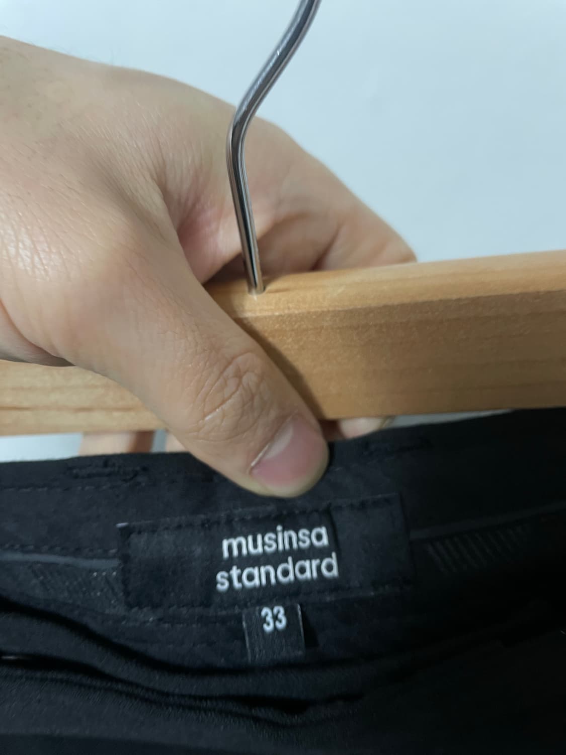 33 무신사스탠다드 슬랙스 바지 정품 상품이미지5