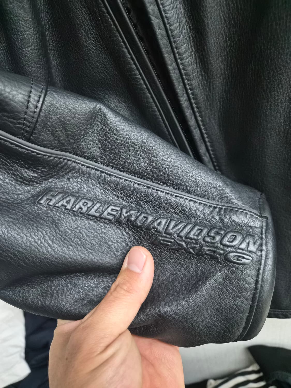 2XL) 할리데이비슨 FXRG 레더자켓 팝니다 상품이미지3