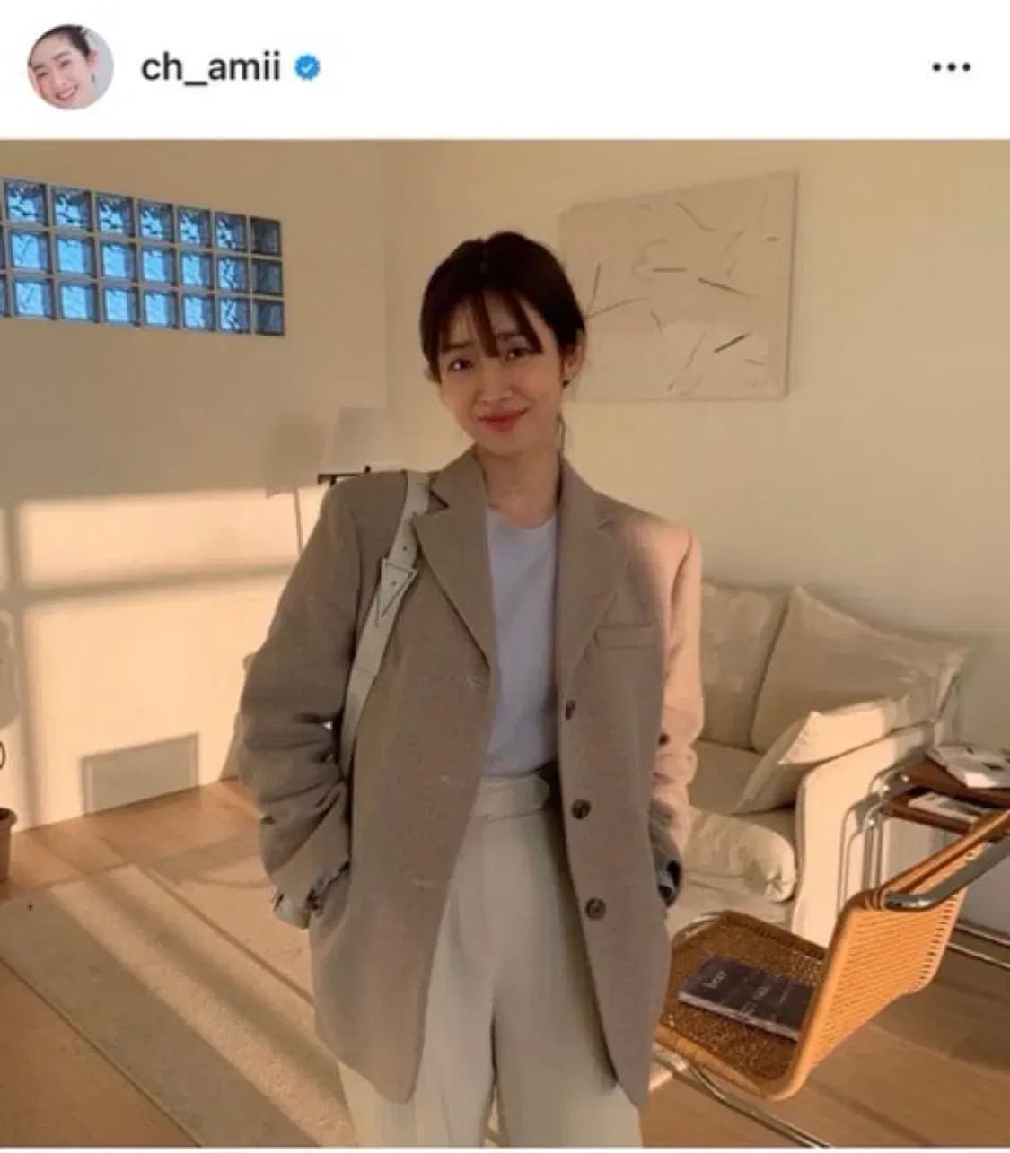 [아바몰리] 헤링본 자켓 상품이미지1