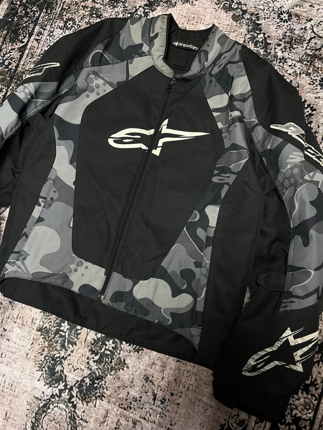 알파인스타 스나이퍼 에어 플로 카모플라쥬 바이커 자켓 (M) 상품이미지3