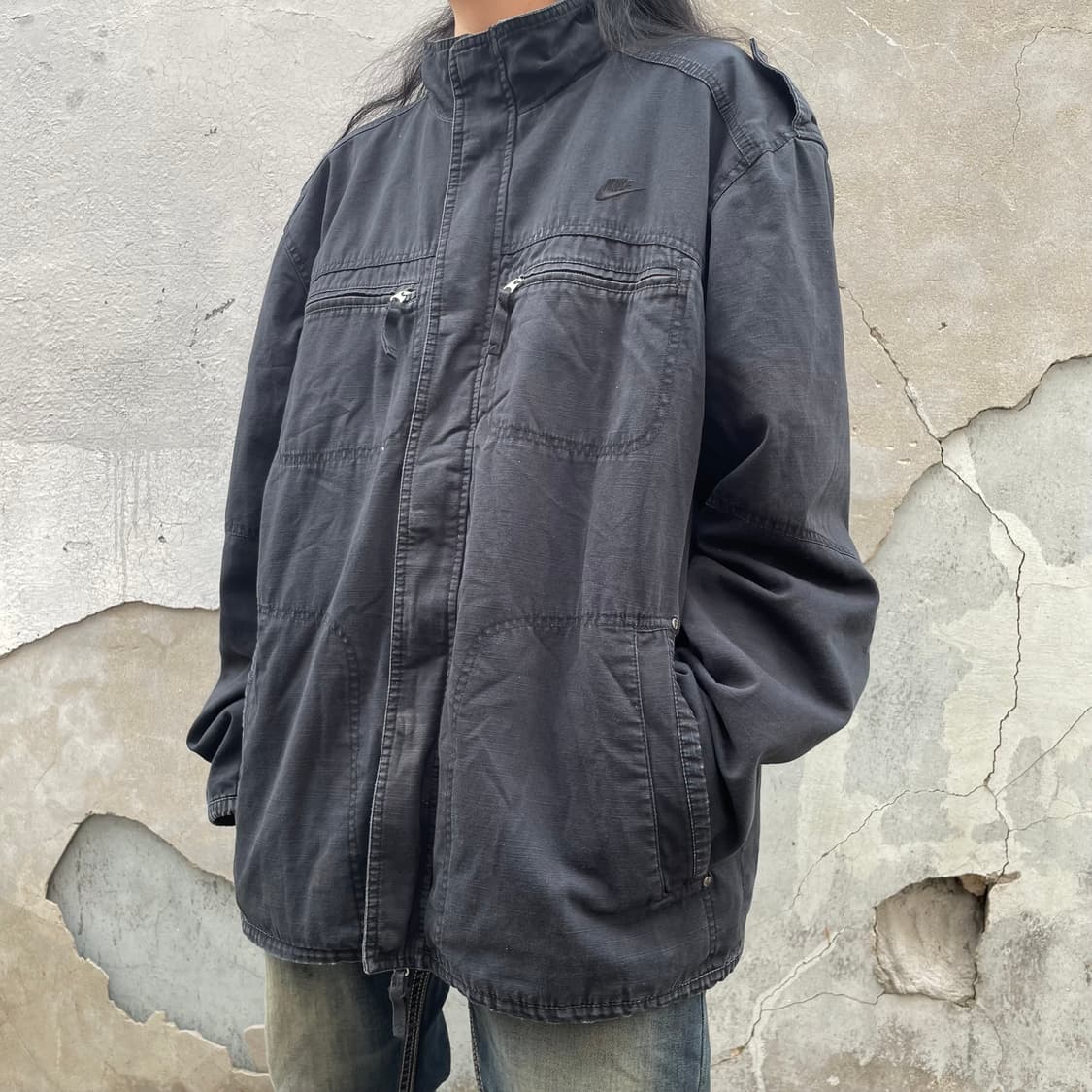 [XL]00’s NIKE 나이키 코튼 자켓 상품이미지10