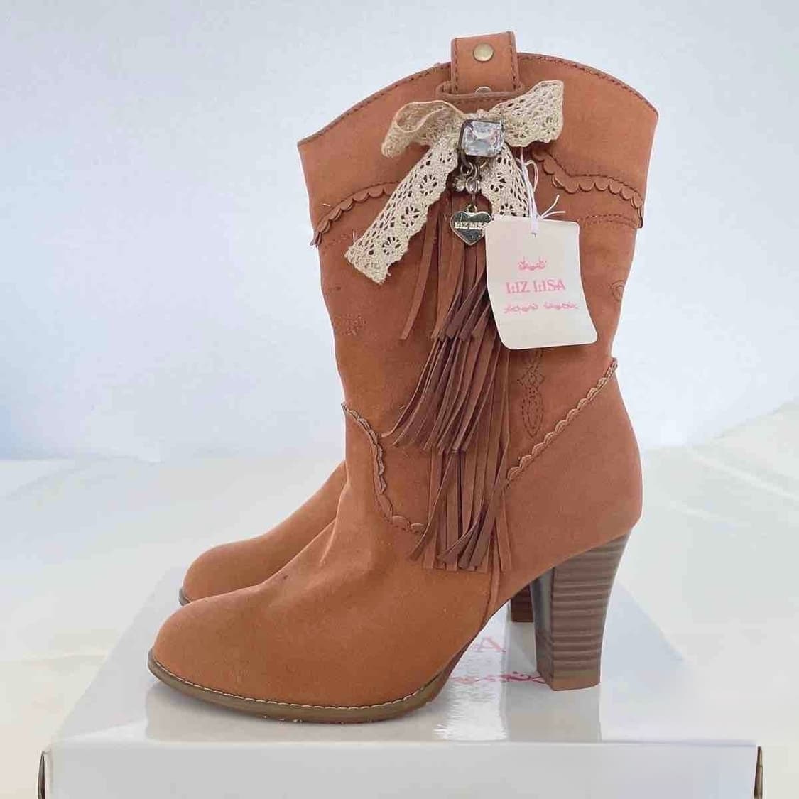 리즈리사 히메카지 핀터깔 라떼갸루 부츠  상품이미지1