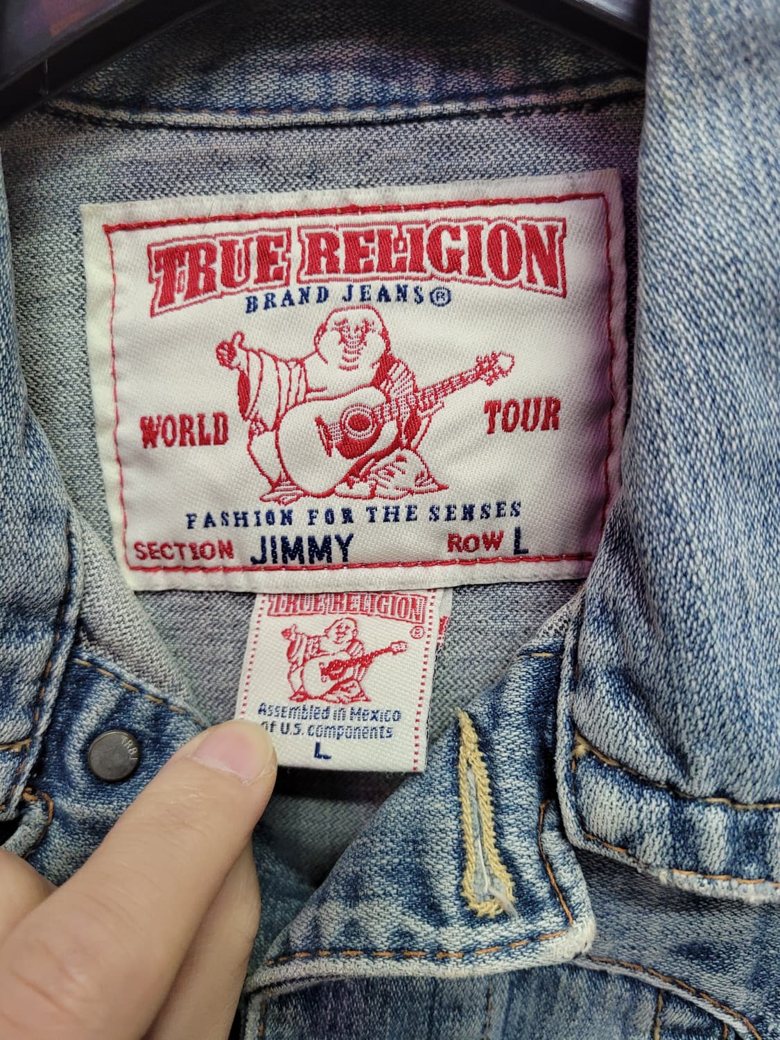 True Religion 트루릴리젼 데님 자켓 청자켓 상품이미지3