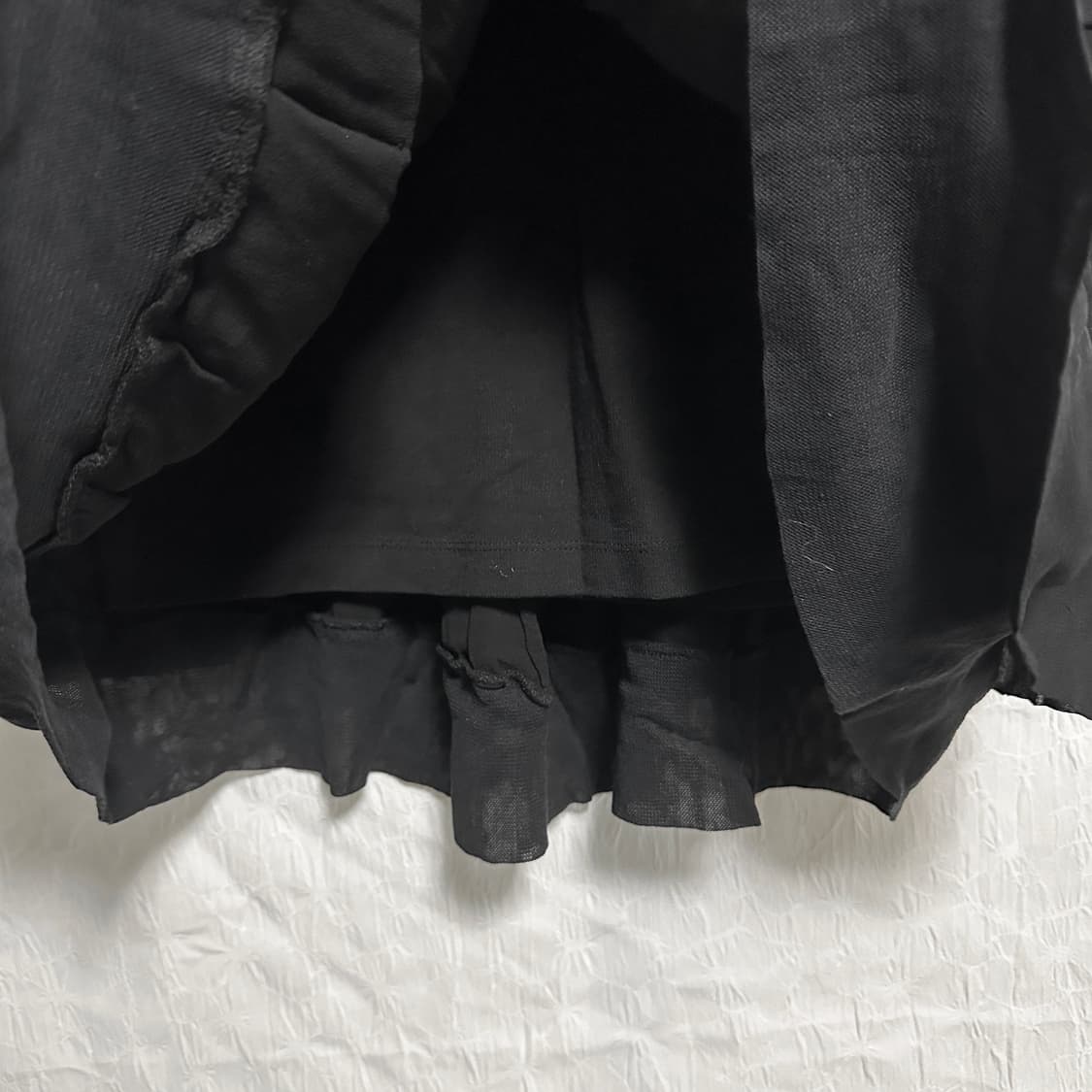 빈티지 theory 띠어리 긱시크 페어리 쉬폰 캉캉 스커트 상품이미지2