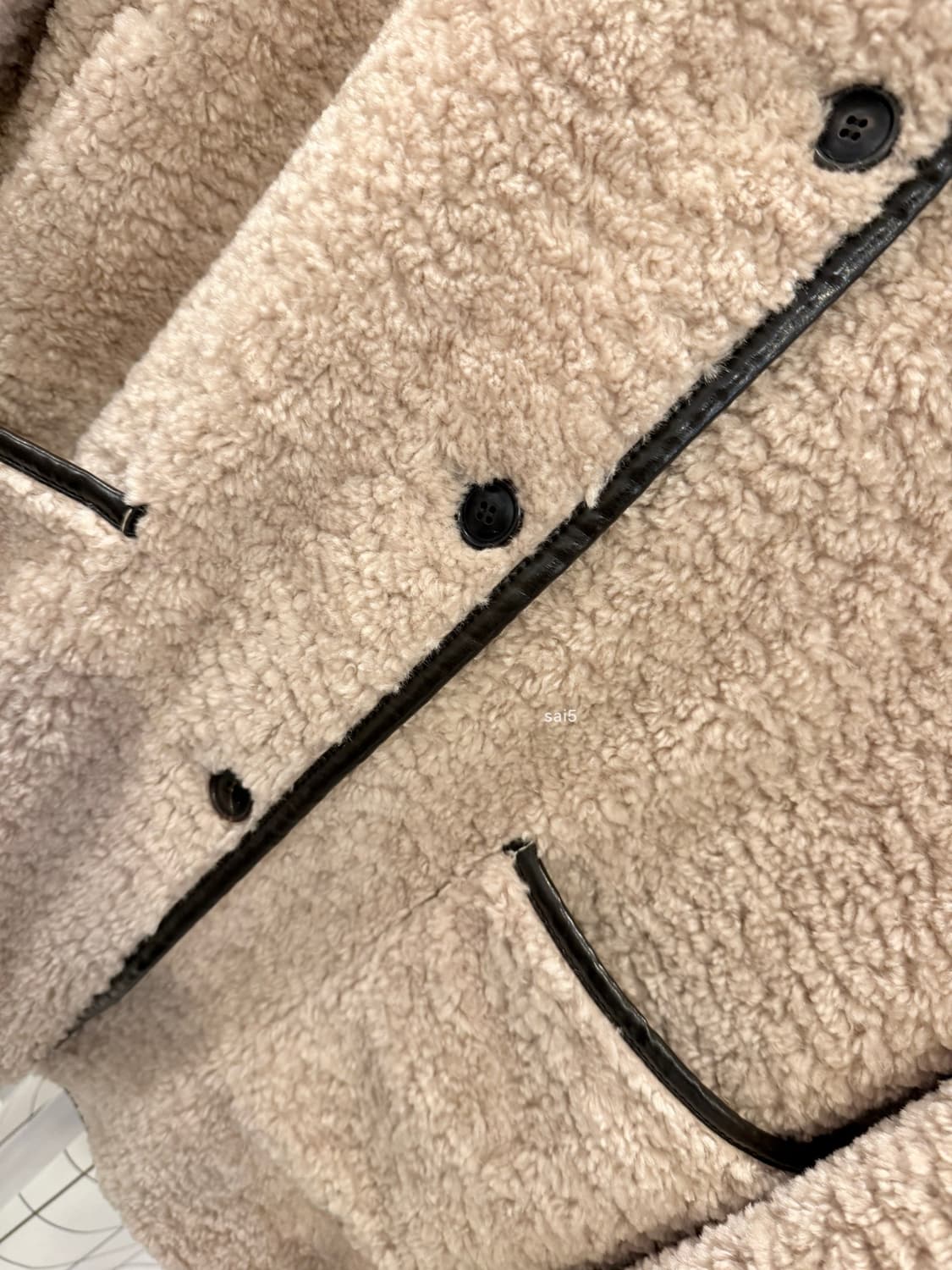 아워코모스 시어링 퍼자켓 상품이미지5