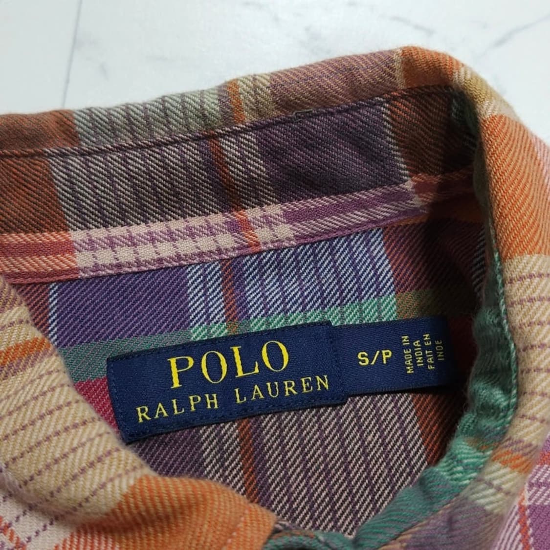 95)POLO 폴로 랄프로렌 멀티체크 긴팔셔츠 상품이미지6