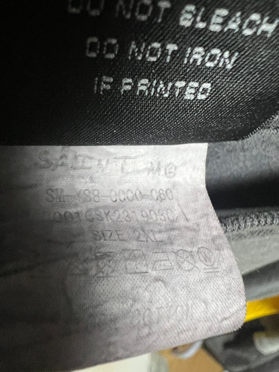 [XXL] 세인트미카엘x베이프 건즈 반팔 티셔츠 풀구성 상품이미지4