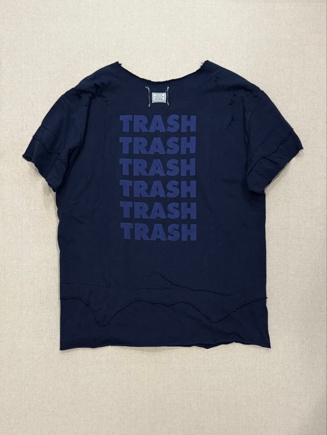 솔로이스트 15ss 디스트레스드 TRASH 티셔츠 상품이미지4