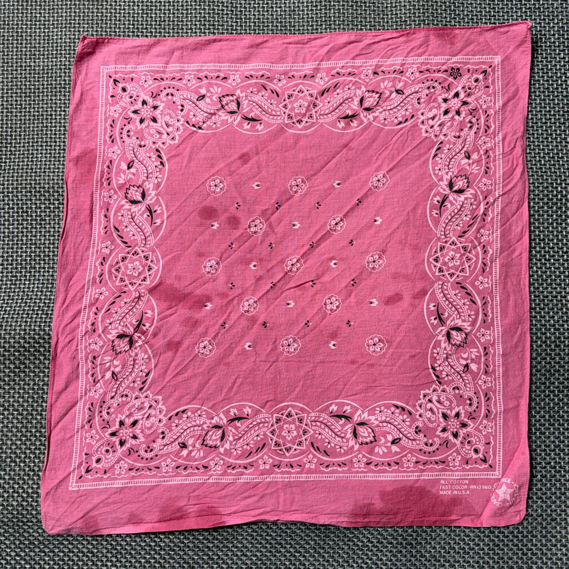 빈티지 usa 반다나 패스트 컬러 (old-8610) 상품이미지1