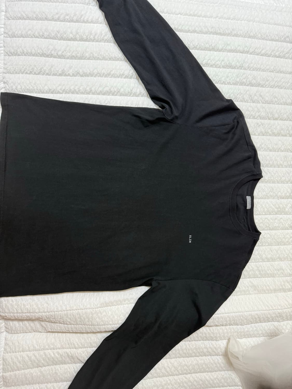 XLIM 엑슬림 블랙 긴팔 티셔츠 EP.6 03 Long Sleeve 상품이미지6