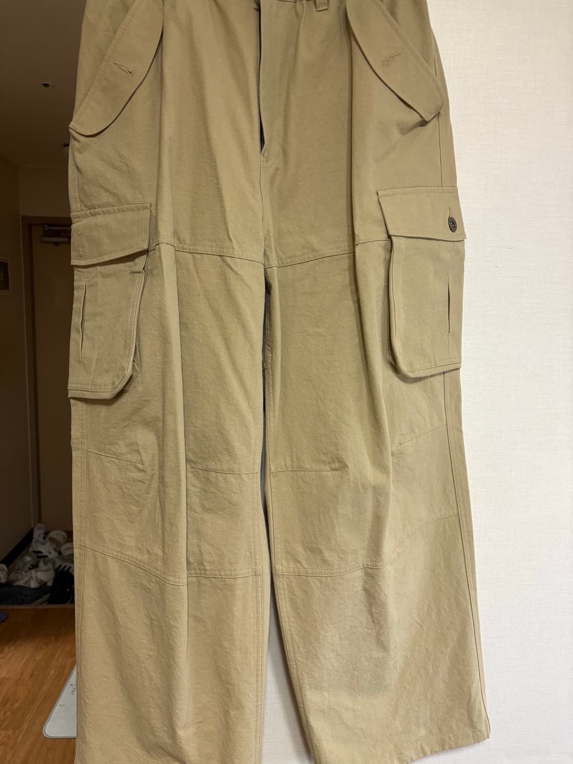 이알티알 카고팬츠 베이지 판매합니다 상품이미지1