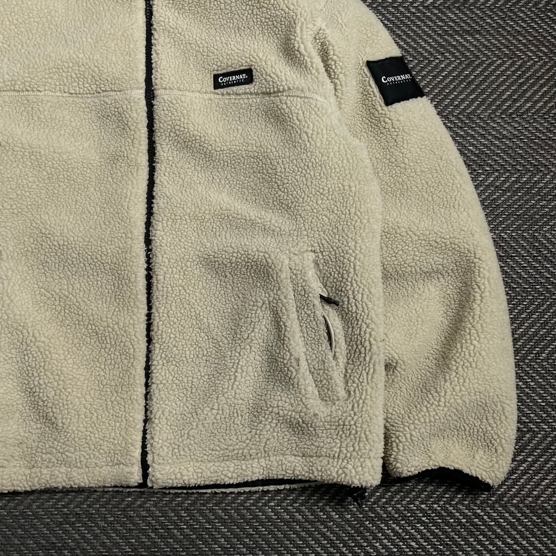 커버낫 빅로고 리버시블 플리스 자켓y 3970 상품이미지7