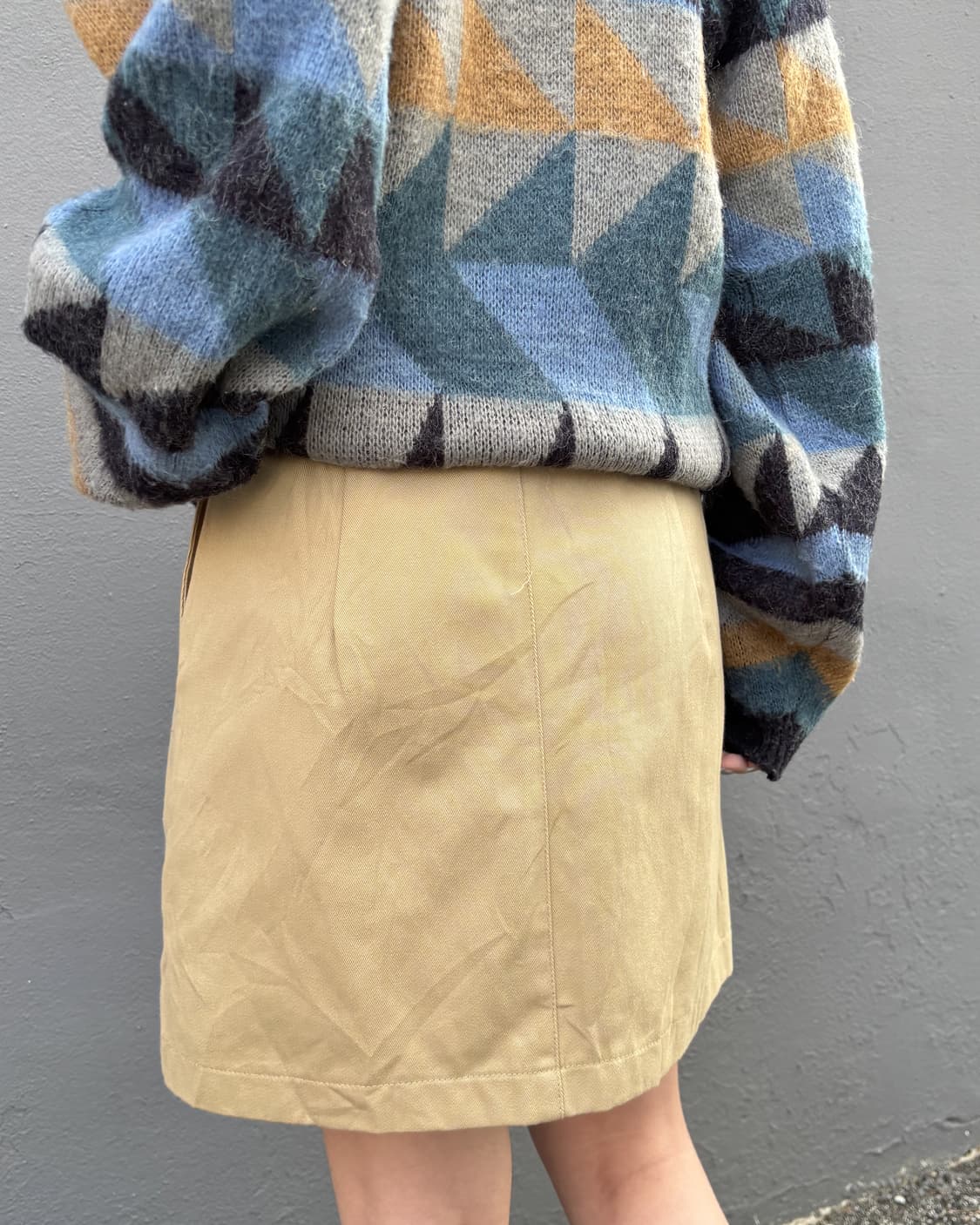 일본빈티지 데이지 스커트 상품이미지2