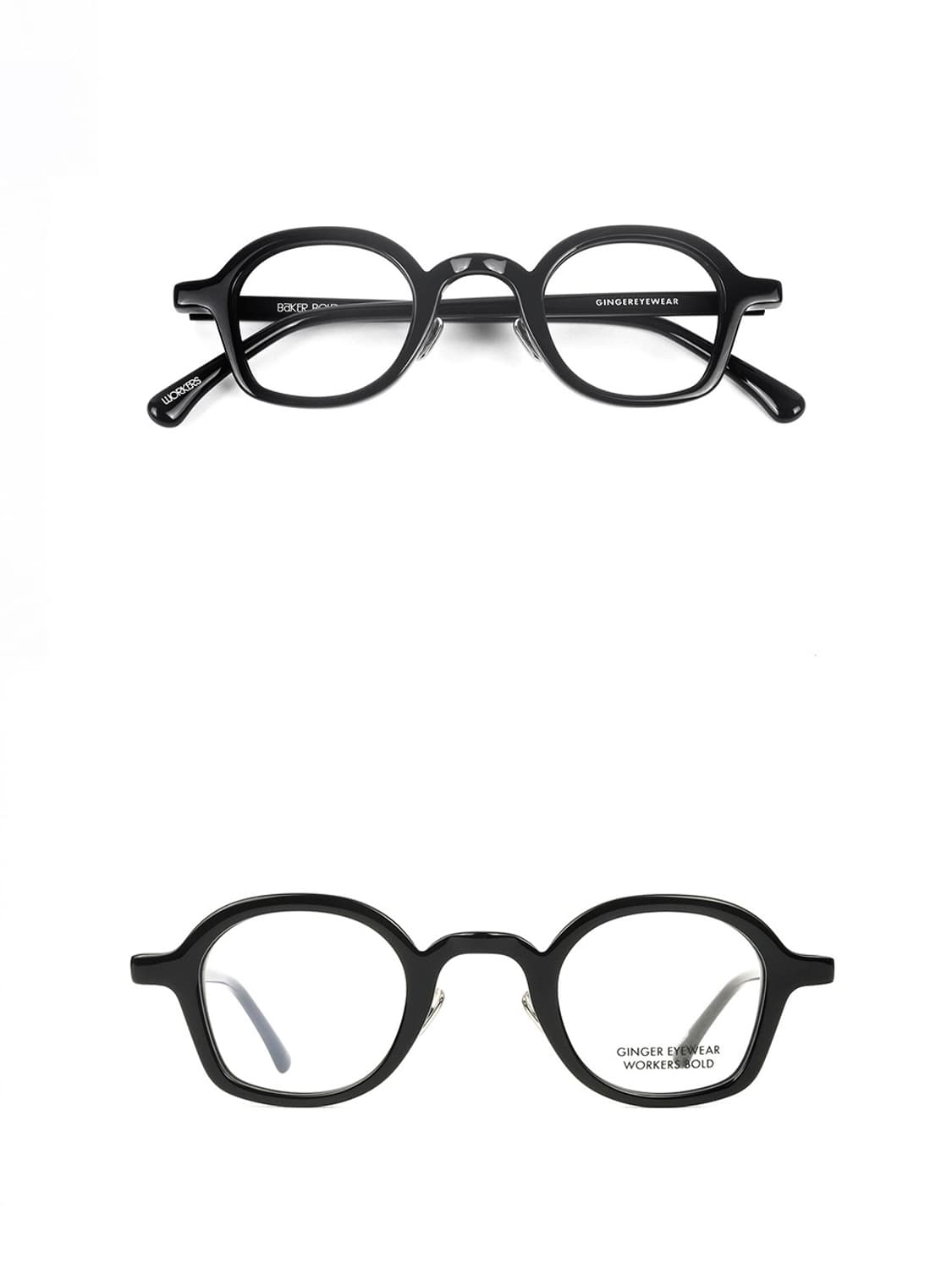 진저아이웨어 베이커 볼드 블랙(baker bold black) 상품이미지2
