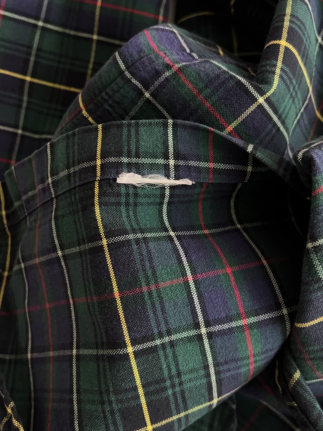 폴로 랄프로렌 커스텀 핏 체크 셔츠 M 상품이미지6