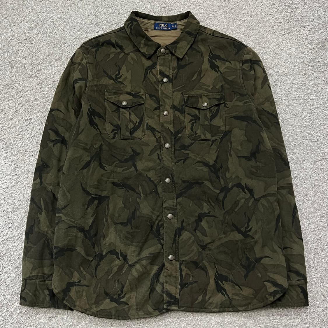 [105] 폴로 랄프로렌 카모퀼팅셔츠 상품이미지2