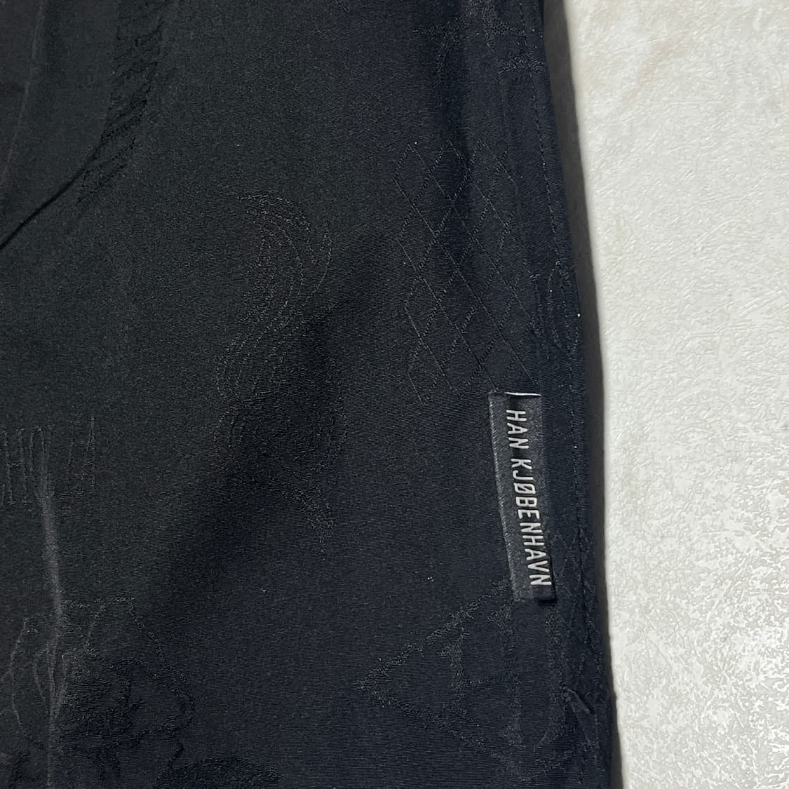 Han Kjobenhavn 한코펜하겐 멜랑꼴리아 반팔셔츠 블랙 M 상품이미지5