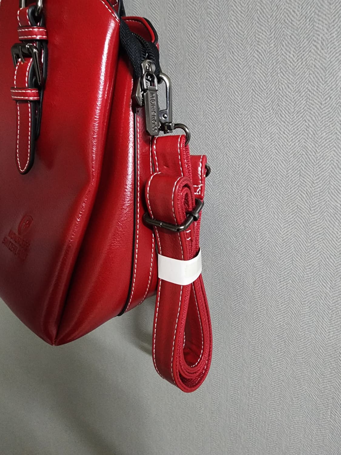 몽크로스 스위스 레드 토트백 상품이미지5